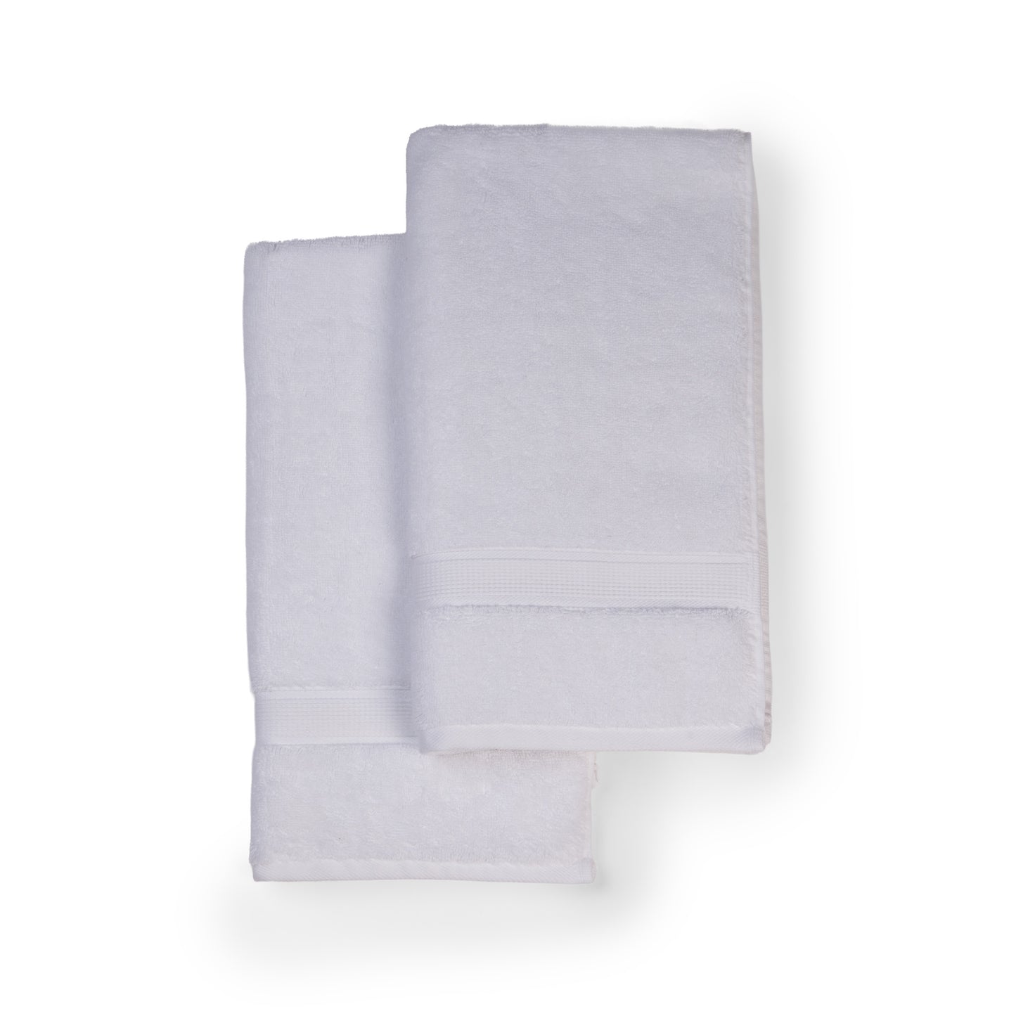 Feather & Spun Hand Towel | Resort & Spa | Lavender Fragrance | Oeko-TEX® Standard 100 | Double Needle Stitch | Anti Microbial | 100% Cotton - 800 GSM | 40 cms x 71 cms | Pack of 2