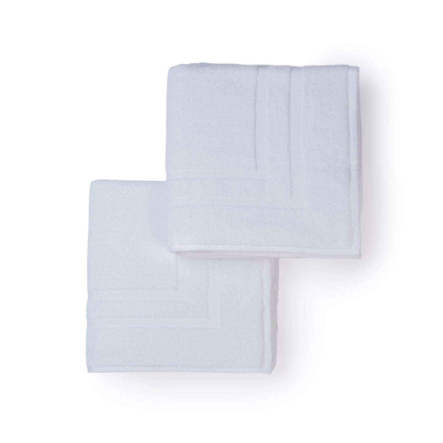 Feather & Spun Bath Mat | Resort & Spa | Lavender Fragrance | Oeko-TEX® Standard 100 | Double Needle Stitch | Anti Microbial | 100% Cotton - 791 GSM | Pack of 2