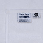Feather & Spun Bath Mat | Resort & Spa | Lavender Fragrance | Oeko-TEX® Standard 100 | Double Needle Stitch | Anti Microbial | 100% Cotton - 791 GSM | Pack of 2