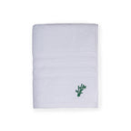 Feather & Spun Bamboo Cotton Bath Towel | Lavender Fragrance | Oeko-TEX® Standard 100 | Double Needle Stitch | Anti Microbial | 600 GSM | 76 cms x 137 cms - Pure Snow | Pack of 1