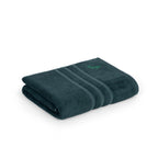 Feather & Spun Bamboo Cotton Bath Towel | Lavender Fragrance | Oeko-TEX® Standard 100 | Double Needle Stitch | Anti Microbial | 600 GSM | 76 cms x 137 cms - Jade Forest | Pack of 1